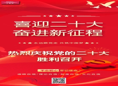 热烈庆祝党的二十大胜利召开